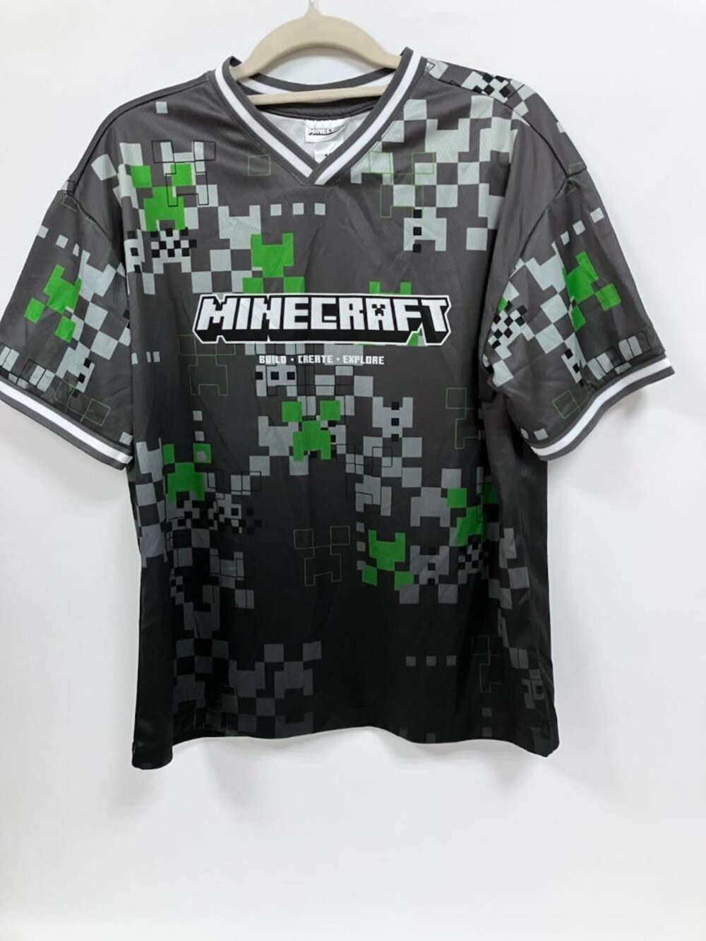 MINECRAFT Quick Dry Boys Short Sleeve T-Shirt Summer Sports Top